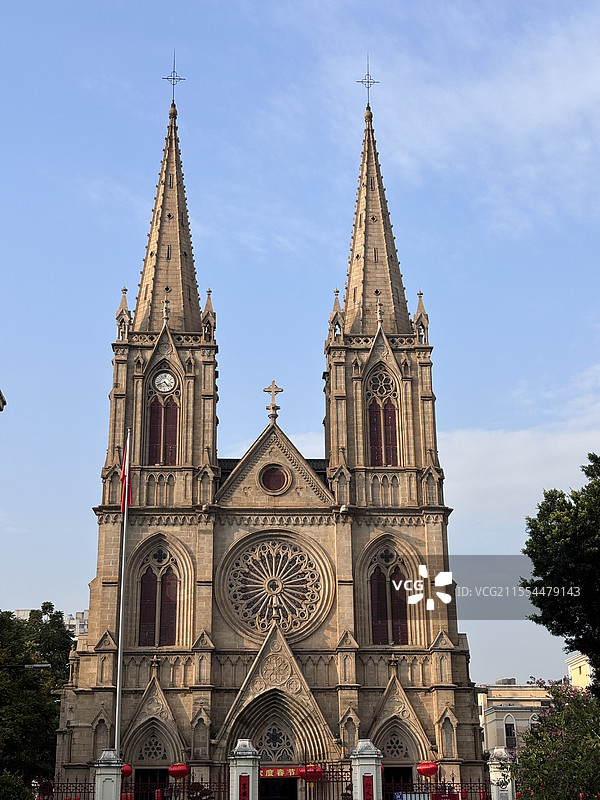 广州石室圣心大教堂图片素材