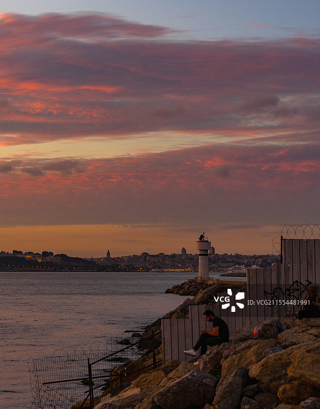 海边日落图片素材