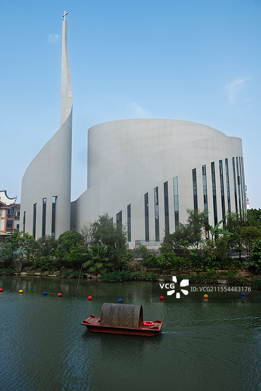 福州建新教堂图片素材