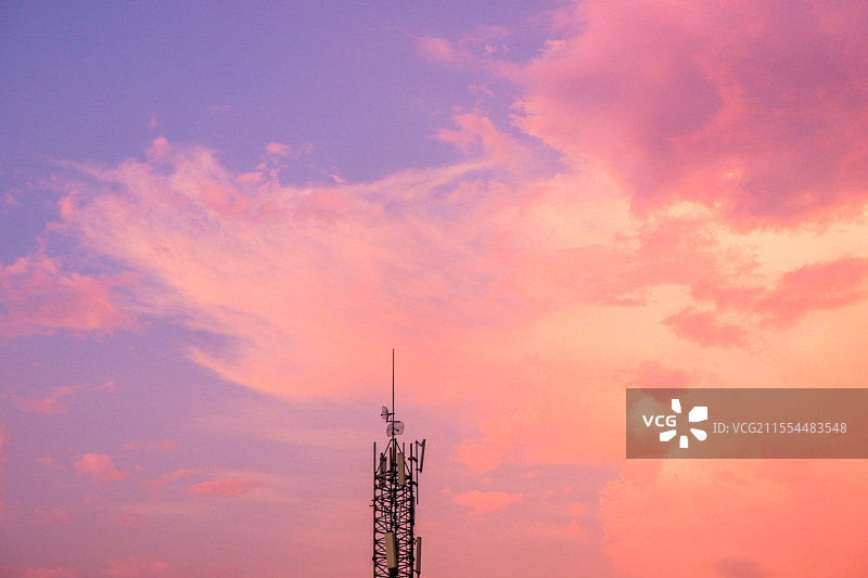 绝美晚霞图片素材