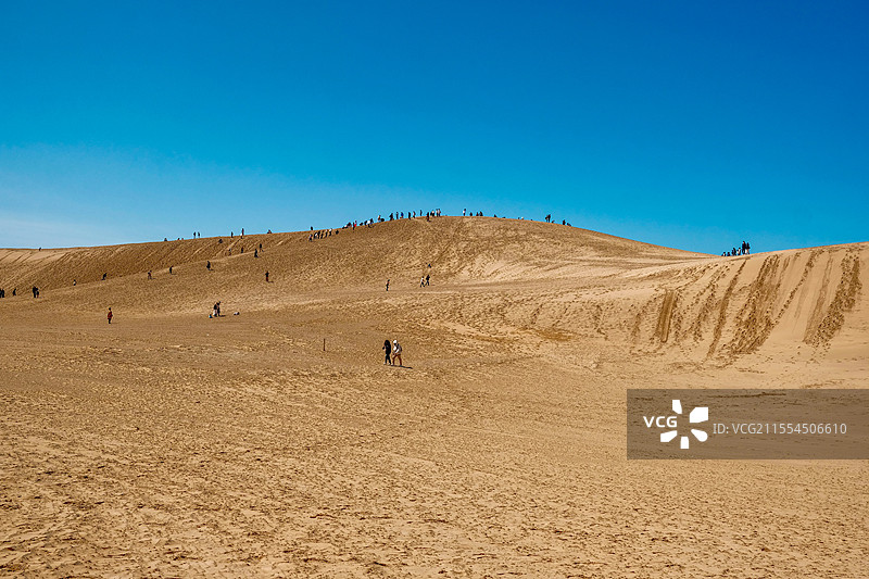 日本鸟取县鸟取沙丘图片素材