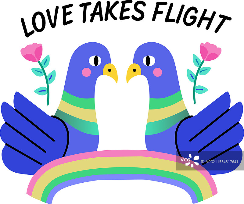 爱情鸟图片素材