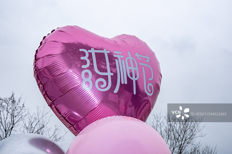 四川省绵阳市户外，白昼，浪漫，鲜花，春天，女神节，妇女节图片素材