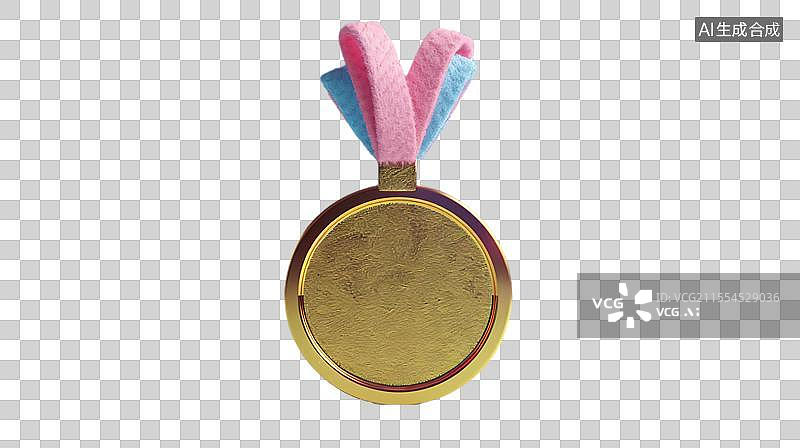 【AI数字艺术】荣誉勋章的象征  复古风奖牌图片素材