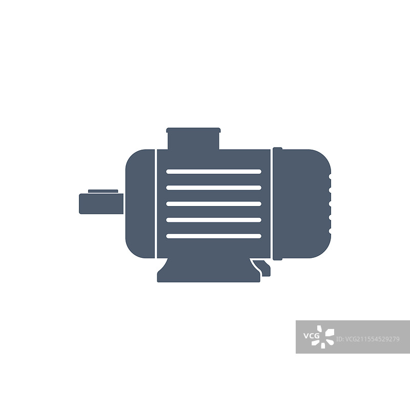 电动机图标标志模板图片素材