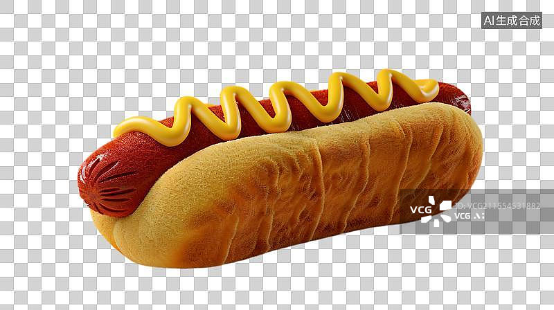 【AI数字艺术】毛毡风格 美味热狗的诱惑  香气四溢的热狗图片素材