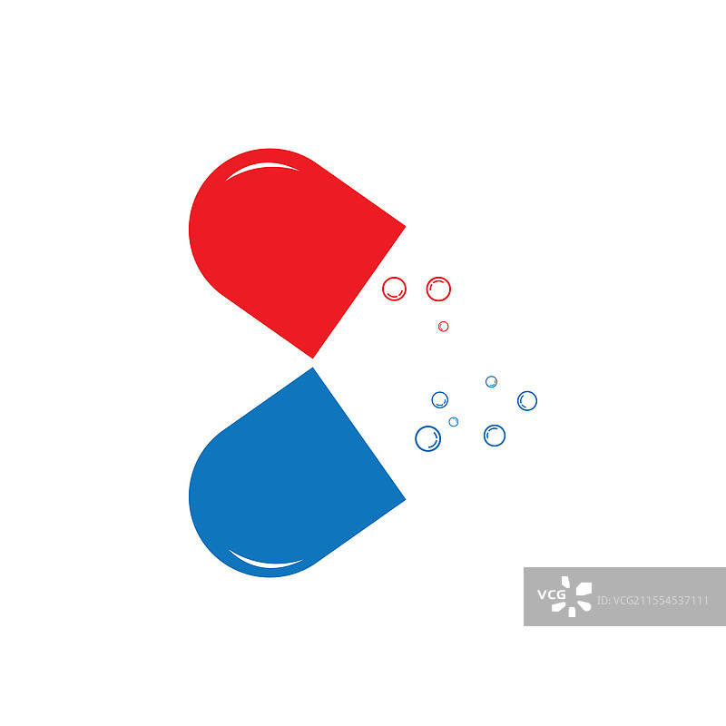 药丸胶囊和药物标志图片素材