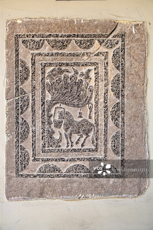 白集汉墓汉画像石图片素材