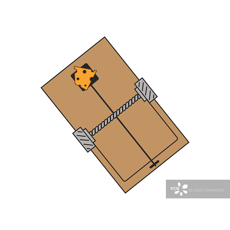 老鼠夹标志图片素材