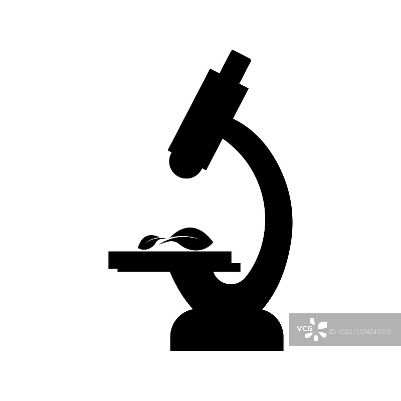 显微镜标志图标设计图片素材