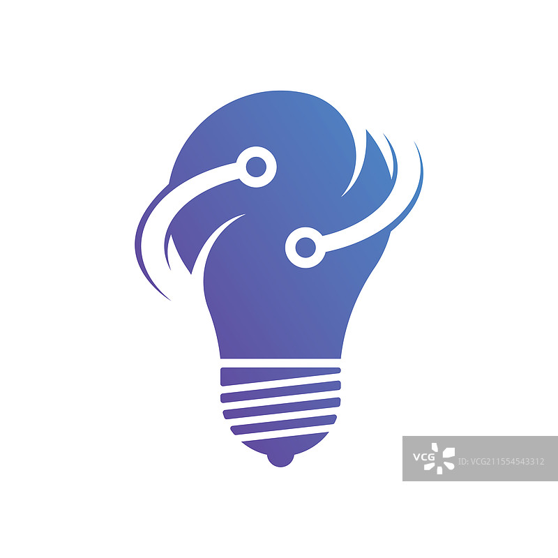 灯泡技术插图标志图片素材