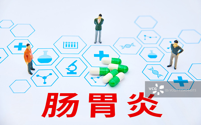 肠胃炎疾病概念图图片素材