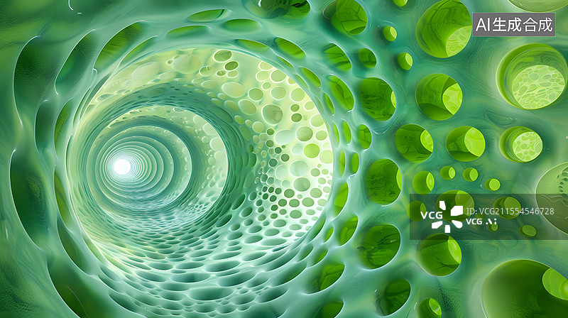 【AI数字艺术】植物的官腔内部图片素材