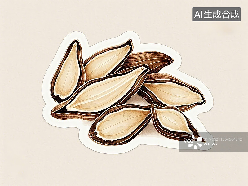 【AI数字艺术】中药材豆蔻图片素材