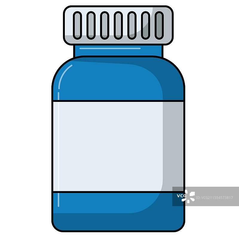 药瓶平面图标图片素材