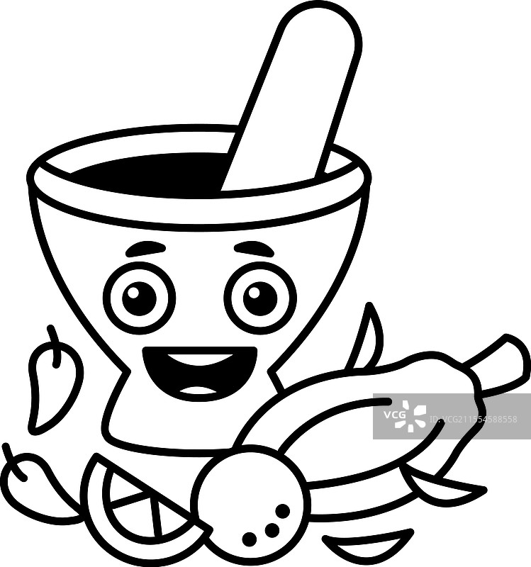 一个卡通风格的微笑面孔图像图片素材