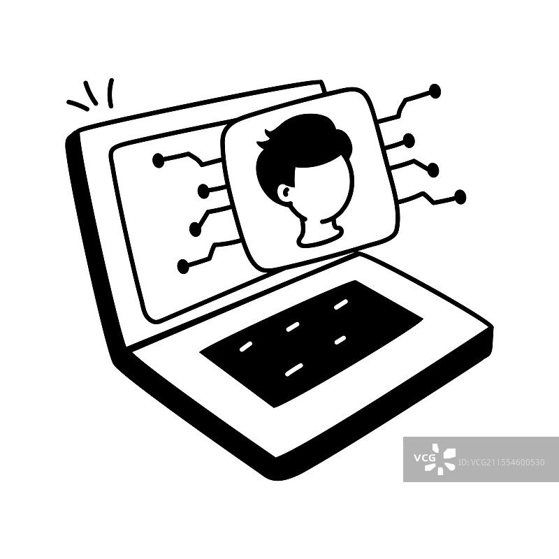 数字身份图片素材