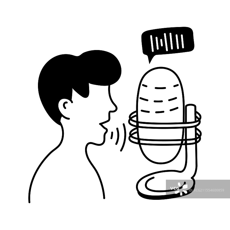 人工智能语音图片素材