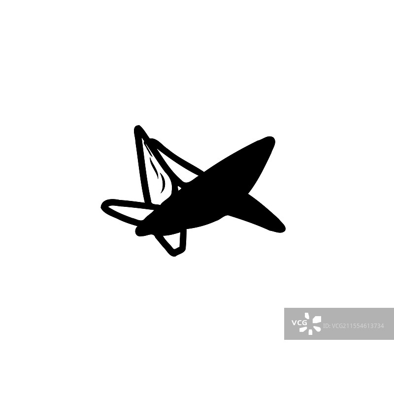 黑色绘图露营椅图片素材