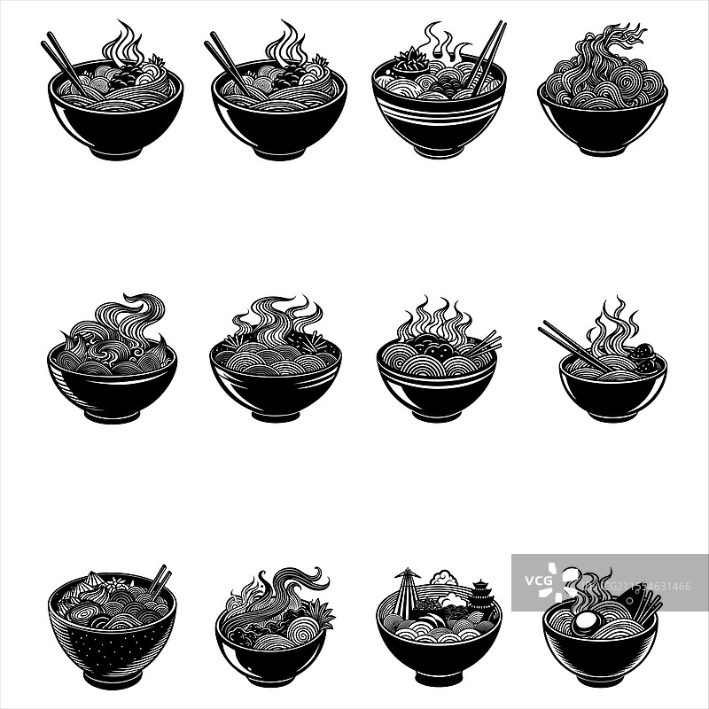 拉面菜肴图片素材