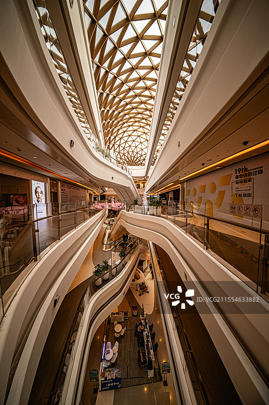 建筑之美，天津K11 Select购物艺术中心图片素材