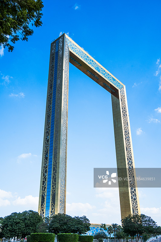 迪拜金相框图片素材