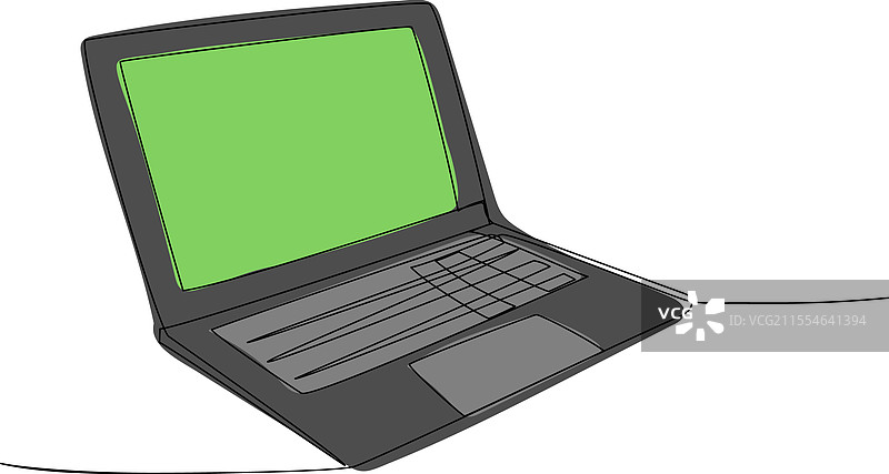 笔记本电脑在线学习自由职业学生生活图片素材