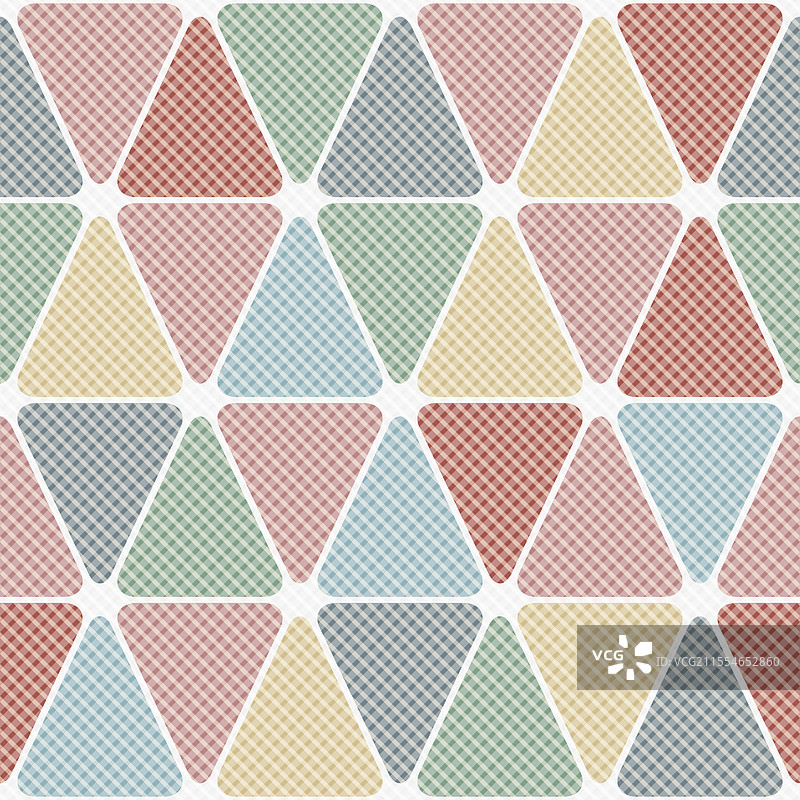 波西米亚风格的无缝几何三角形图案图片素材