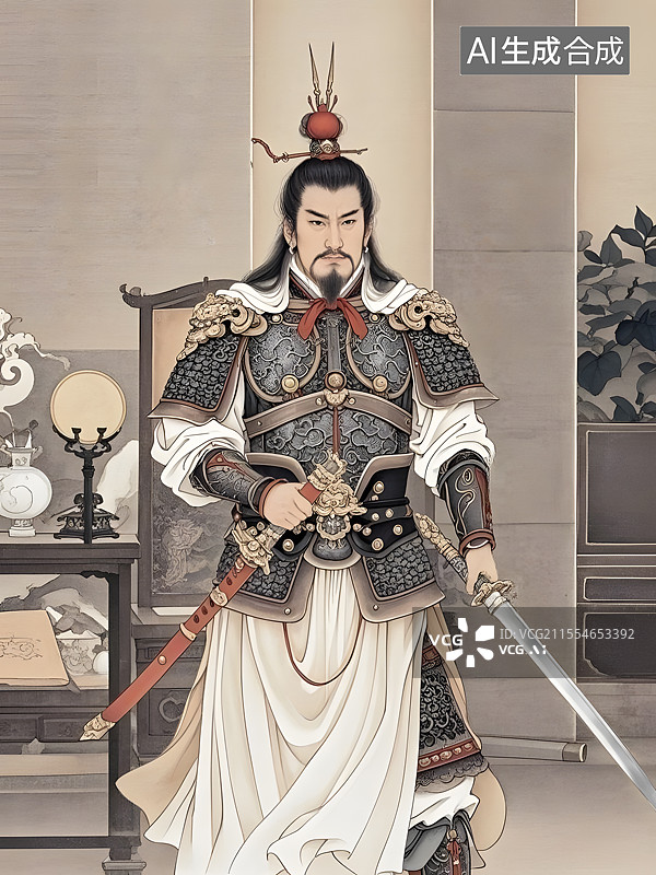 【AI数字艺术】历史名人系列画像王昭君文天祥武松武则天西施项羽虞姬岳飞郑和诸葛亮图片素材