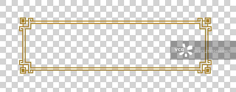 中国传统文化古典国风边框插画元素图片素材