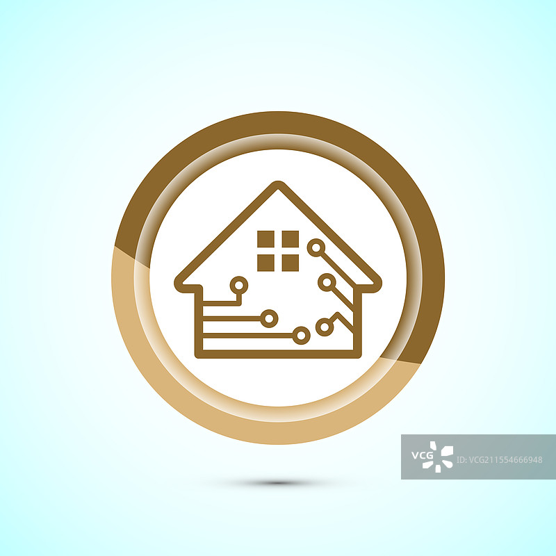 智能家居图标设计 智能家居技术图片素材