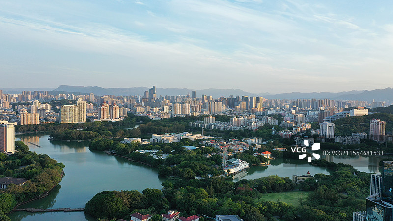 西湖公园 福州 鼓楼图片素材