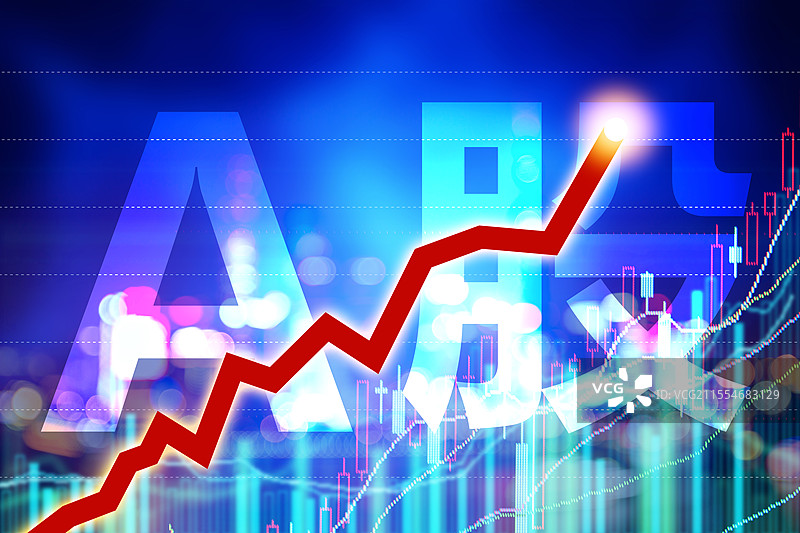 A股上涨概念素材图图片素材