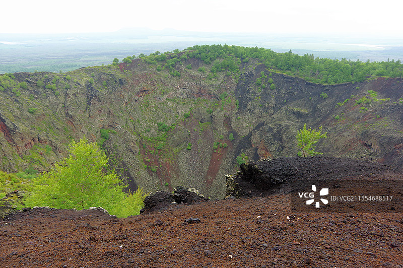 五大连池火山图片素材