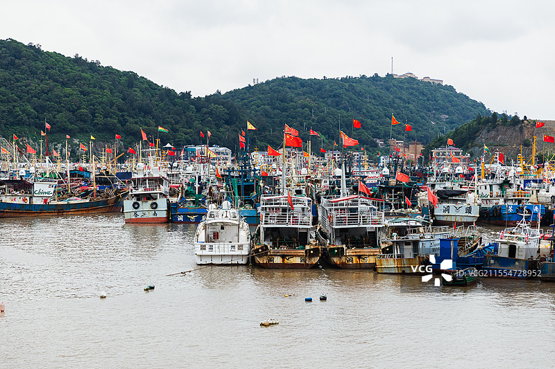 浙江省温州市洞头区，岛礁像一串璀璨的珍珠，镶嵌在碧波万顷的东海岸边，为温州这座海滨城市增添了靓姿。图片素材