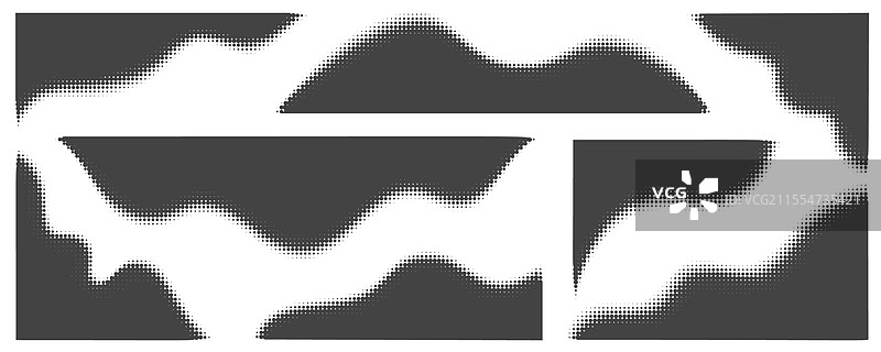 点状角落噪声渐变淡化效果图片素材