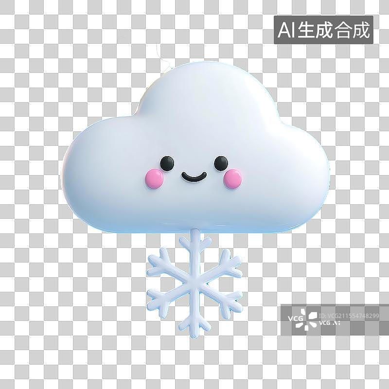 【AI数字艺术】天气图标图片素材