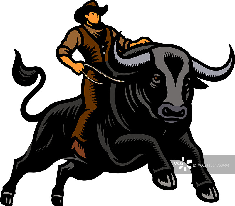 牛仔与野兽图片素材