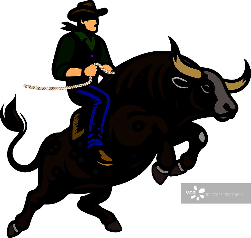 公牛挑战图片素材