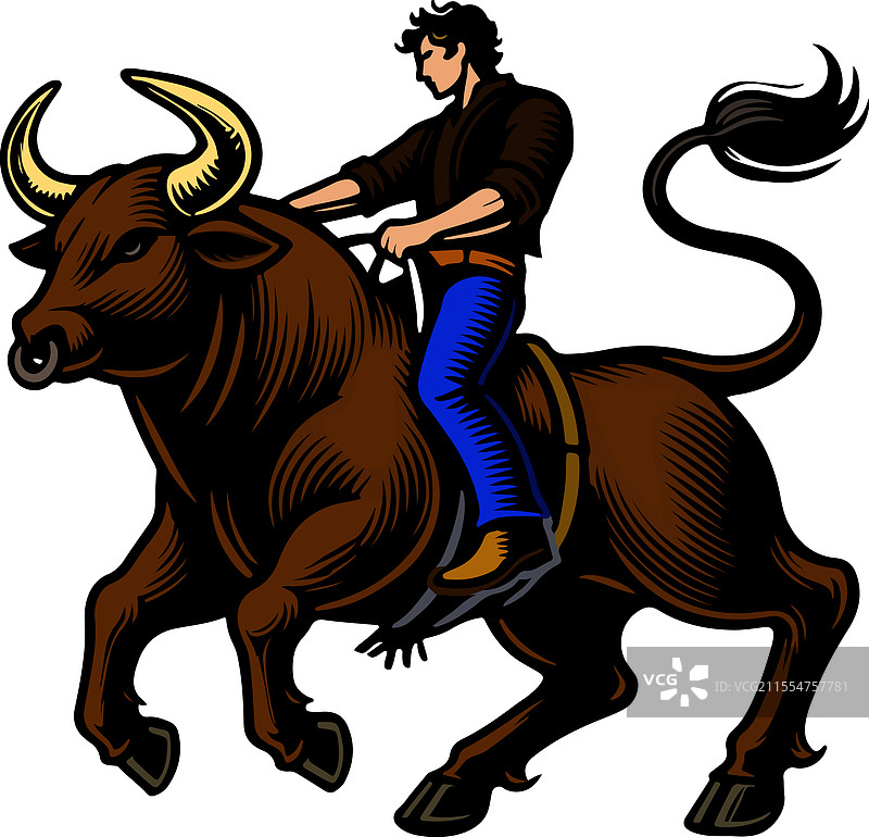 牛仔竞技场最狂野的时刻图片素材