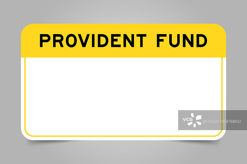 带有黄色标题的标签横幅图片素材