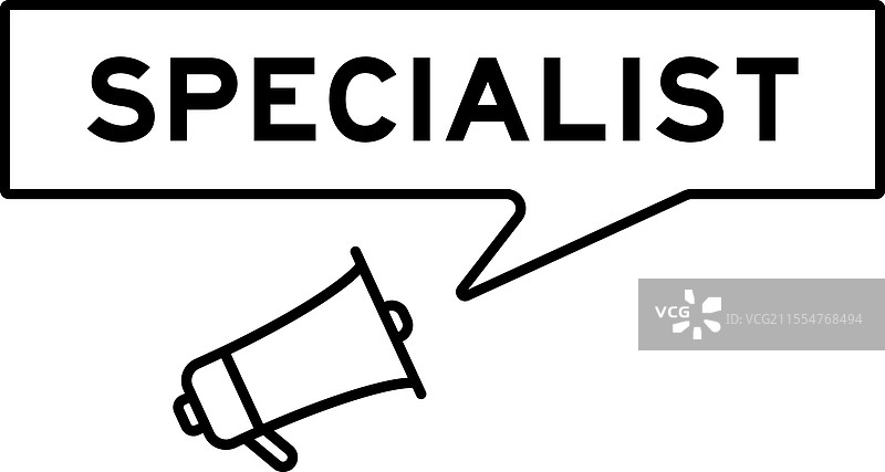 带有对话气泡的扩音器图标图片素材