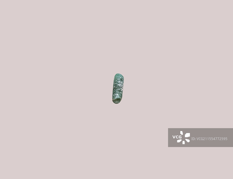 青玉管 新石器时代 山西省临汾市尧都区下靳史前墓地124号出土 山西省考古研究院 南京六朝博物馆图片素材