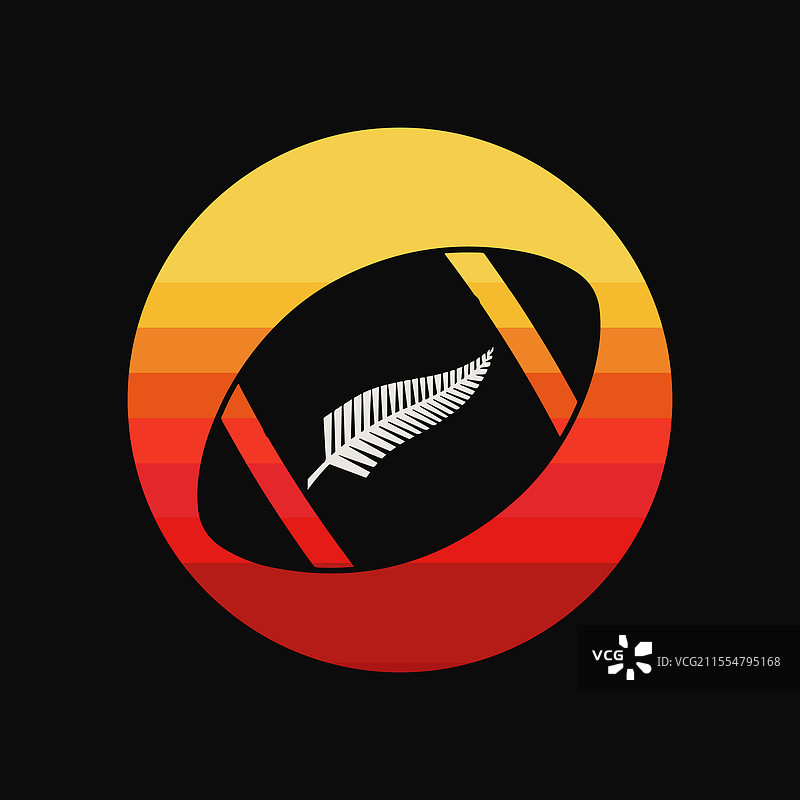 复古的新西兰橄榄球迷毛利哈卡复古风格图片素材