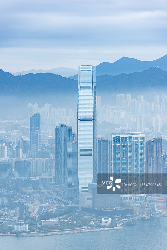 香港环球贸易广场 香港ICC大厦图片素材