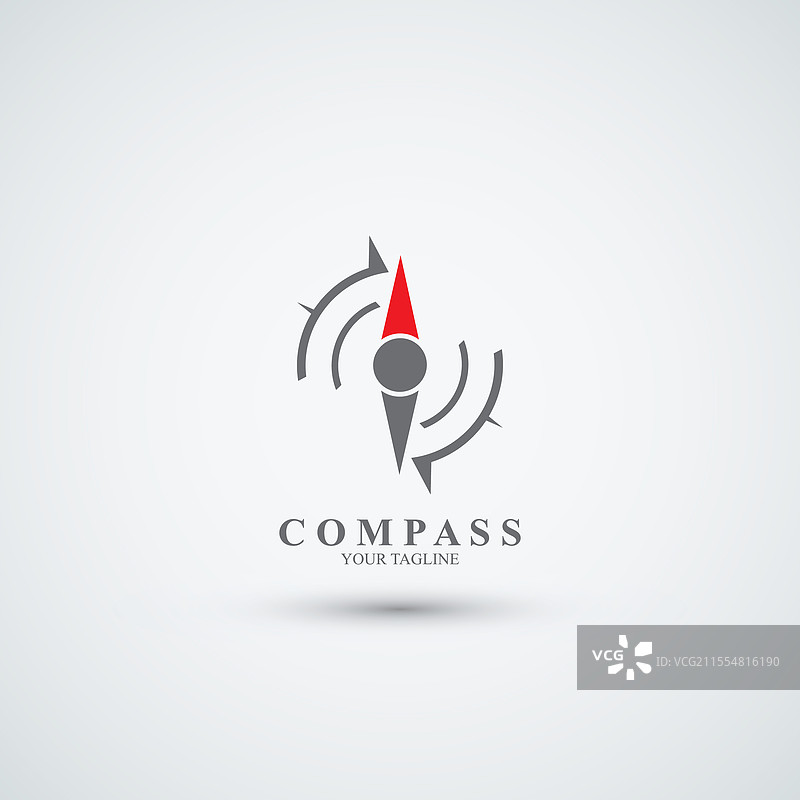 指南针logo设计图标模板图片素材