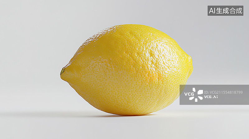 【AI数字艺术】金黄柠檬图片素材