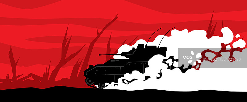 M2布拉德利步兵战车攻击图片素材