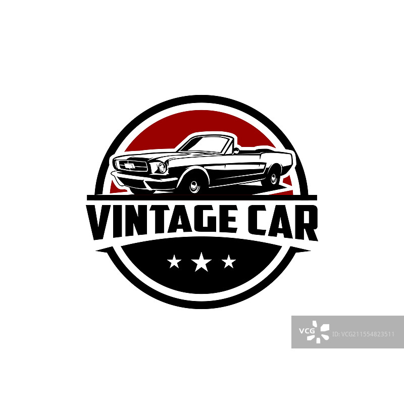 1965年福特汽车的轮廓图片素材