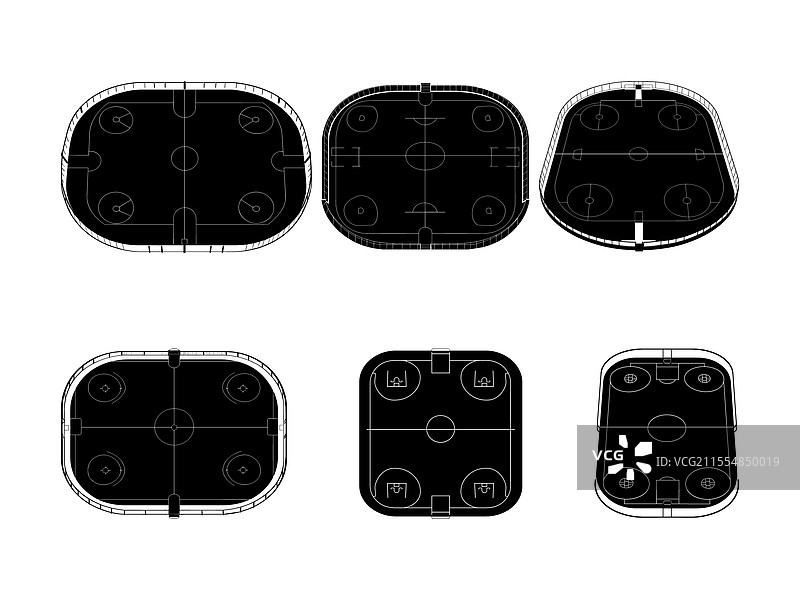 冰球场上方轮廓专业运动图片素材
